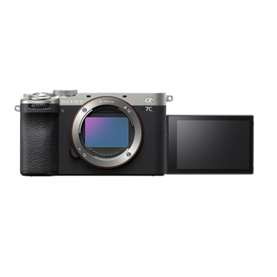Sony | Alpha A7C II Full-Frame Mirrorless Camera kit with 28-60mm Lens | Megapixel 33 MP | ISO sensitivity (max) 204800 | Wi-Fi | Silver