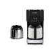 Caso | Coffee Maker with Two Insulated Jugs | Taste & Style Duo Thermo | Drip | 800 W | Black/Stainless Steel