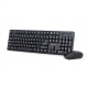 Gembird | Wireless Desktop Set | KBS-W-01_LT | Keyboard and Mouse Set | Wireless | Mouse included | US/LT | Black | Numeric keypad