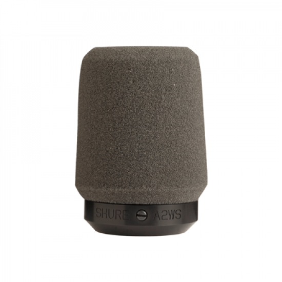 Shure A2WS-GRA | Shure | Windscreen | A2WS-GRA | Gray