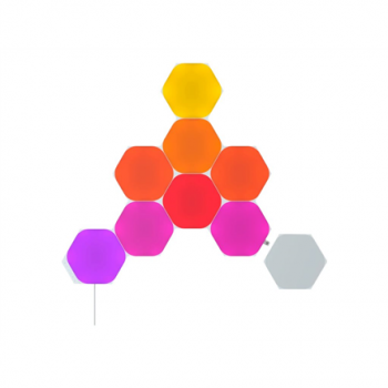 Nanoleaf | Shapes Black Hexagons Starter Kit (9 panels) | 42 W | WiFi