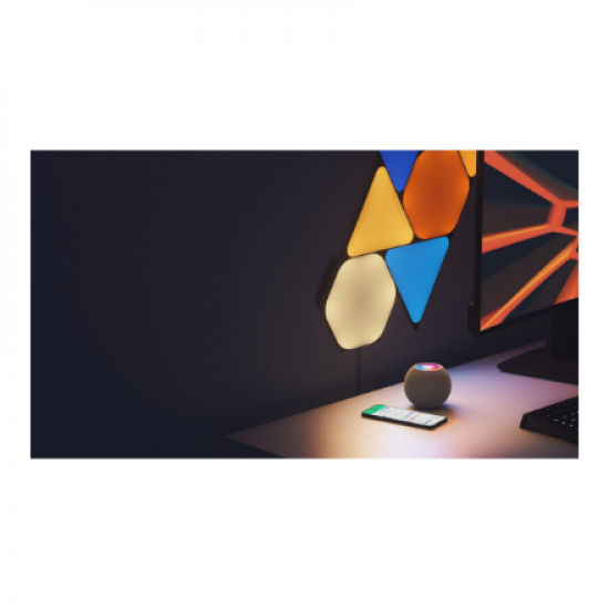 Nanoleaf | Shapes Black Hexagons Starter Kit (9 panels) | 42 W | WiFi