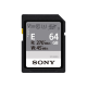Sony | UHS-II Memory Card | SF-E SDXC Class10 | 64 GB | SDXC Memory Card | Flash memory class U3, V30