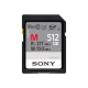 Sony | UHS-II SDXC Memory Card | SF-M | 512 GB | SDXC | Flash memory class 10, U3, V60