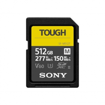 Sony | UHS-II SDXC Memory Card | SF-M | 512 GB | SDXC | Flash memory class 10, U3, V60