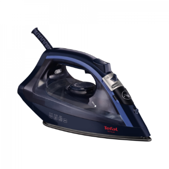 TEFAL | FV1713E0 Virtuo | Steam Iron | 2000 W | Water tank capacity 200 ml | Continuous steam 24 g/min | Dark Blue