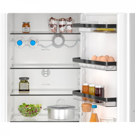 Bosch | Refrigerator | KIN96VFD0 | Energy efficiency class D | Built-in | Combi | Height 193.5 cm | No Frost system | Fridge net capacity 215 L | Freezer net capacity 75 L | Display | 34 dB