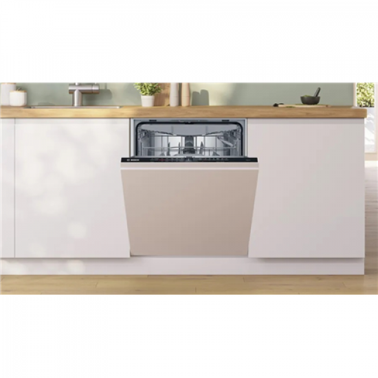 Dishwasher | SMV2HVX02E | Built-in | Width 59.8 cm | Number of place settings 14 | Number of programs 5 | Energy efficiency class D | Display | AquaStop function | Black