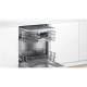 Dishwasher | SMV2HVX02E | Built-in | Width 59.8 cm | Number of place settings 14 | Number of programs 5 | Energy efficiency class D | Display | AquaStop function | Black