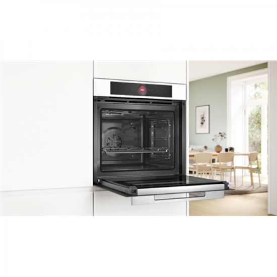 Bosch | Oven | HBG7721W1S | 71 L | Electric | Pyrolysis | Touch control | Height 59.5 cm | Width 59.4 cm | White