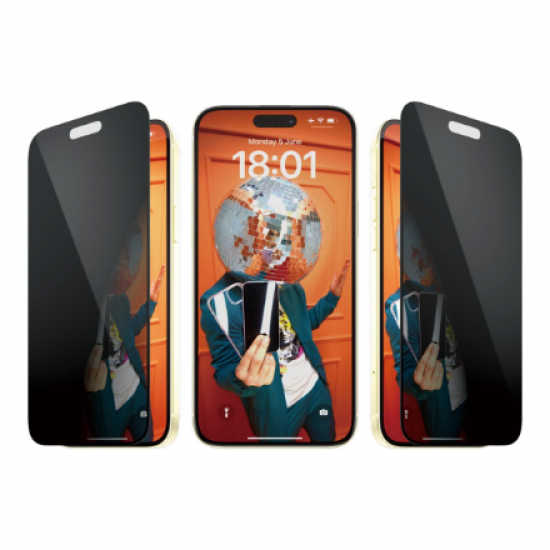 PanzerGlass | P2811 | Apple | Apple iPhone 15 Plus | Glass | Black/Transparent