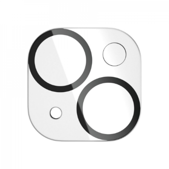 PanzerGlass | 1136 | Apple | Apple iPhone 15, 15 Plus | Glass | Black/Transparent | Lens protector - glass