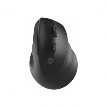 Natec | Vertical Mouse | Crake 2 | Vertical Mouse | Wireless | Bluetooth, 2.4GHz | Black