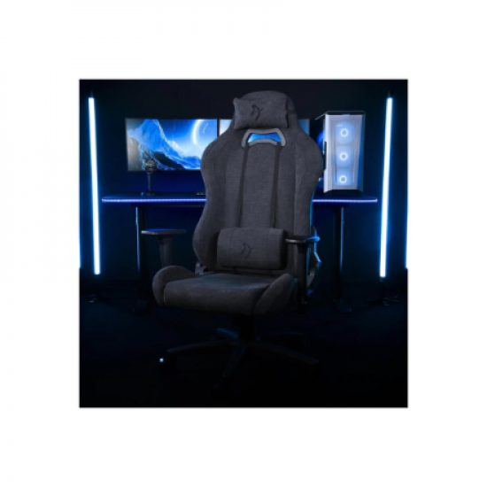 Arozzi Frame material: Metal; Wheel base: Nylon; Cover: SoftFabric | Gaming Chair | Torretta SoftFabric | Dark Grey