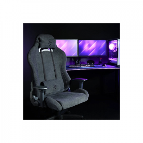 Arozzi Frame material: Metal; Wheel base: Nylon; Cover: SoftFabric | Gaming Chair | Torretta SoftFabric | Dark Grey