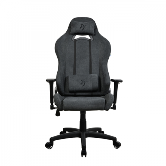 Arozzi Frame material: Metal; Wheel base: Nylon; Cover: SoftFabric | Gaming Chair | Torretta SoftFabric | Dark Grey