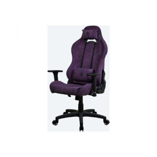 Arozzi Frame material: Metal; Wheel base: Aluminium; Upholstery: Soft fabric | Arozzi | Gaming Chair | Torretta | Purple