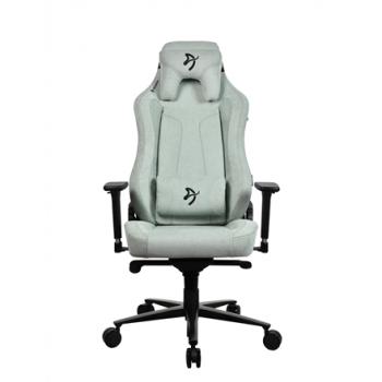 Arozzi Frame material: Metal; Wheel base: Aluminium; Upholstery: Soft Fabric | Arozzi | Gaming Chair | Vernazza SoftFabric | Pearl Green