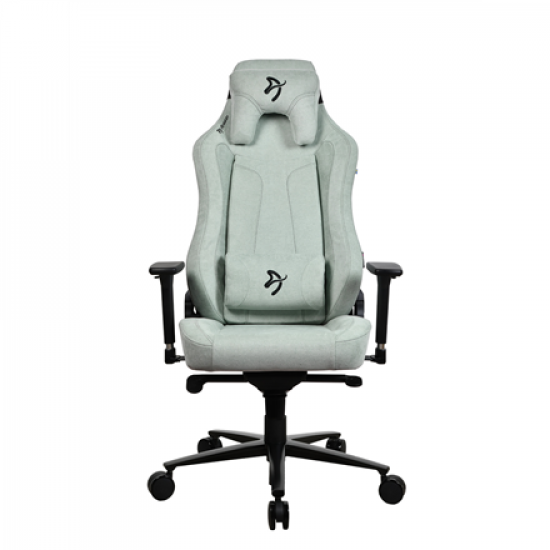 Arozzi Frame material: Metal; Wheel base: Aluminium; Upholstery: Soft Fabric | Arozzi | Gaming Chair | Vernazza SoftFabric | Pearl Green