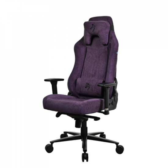 Arozzi Frame material: Metal; Wheel base: Aluminium; Upholstery: Soft Fabric | Arozzi | Gaming Chair | Vernazza SoftFabric | Purple