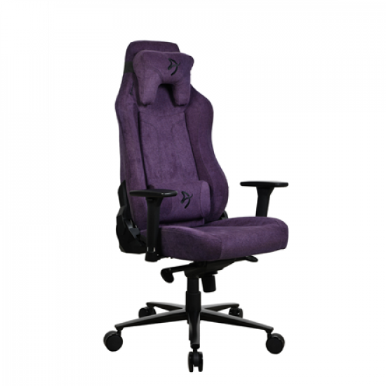 Arozzi Frame material: Metal; Wheel base: Aluminium; Upholstery: Soft Fabric | Arozzi | Gaming Chair | Vernazza SoftFabric | Purple
