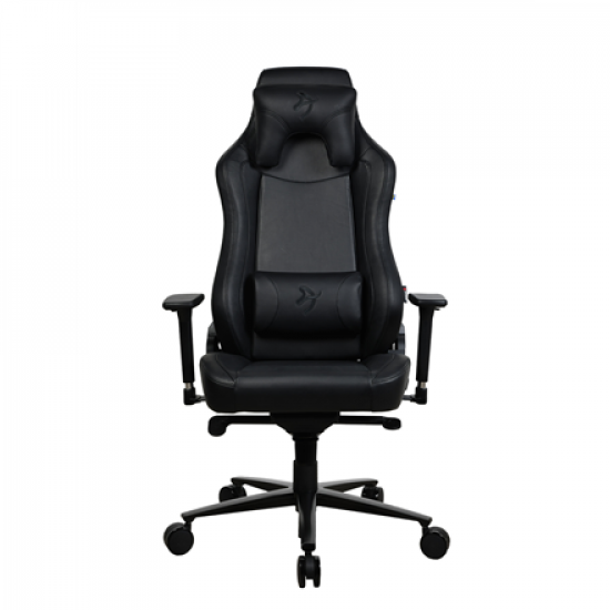 Arozzi Frame material: Metal; Wheel base: Aluminium; Upholstery: Soft PU | Gaming Chairs | Vernazza SoftPU | Pure Black