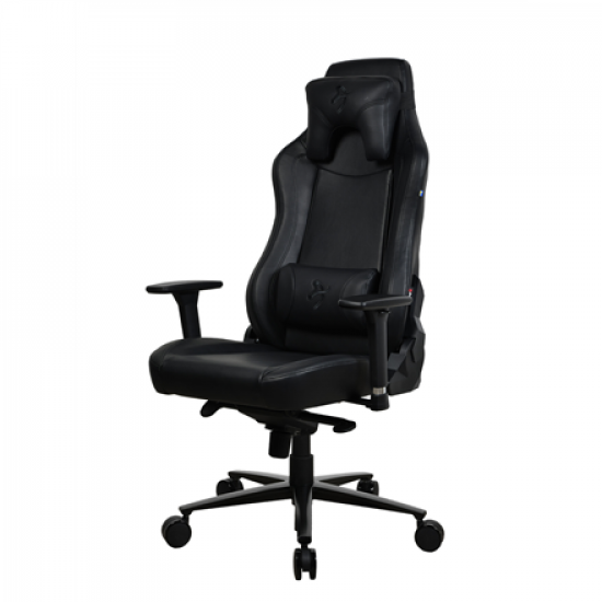 Arozzi Frame material: Metal; Wheel base: Aluminium; Upholstery: Soft PU | Gaming Chairs | Vernazza SoftPU | Pure Black