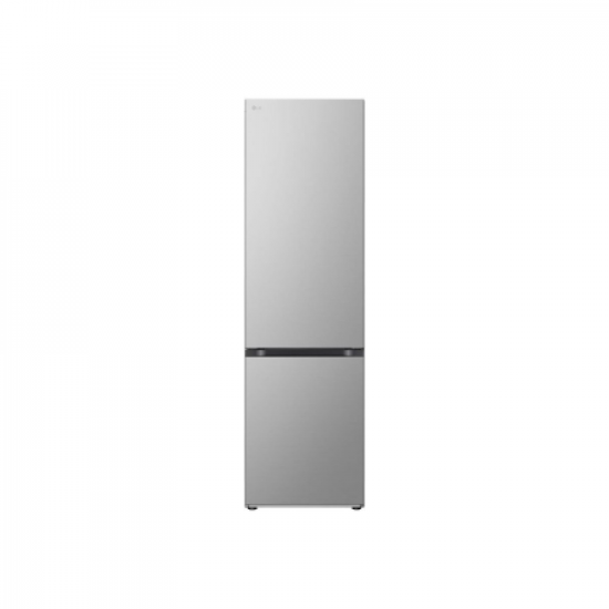 LG | Refrigerator | GBV3200DPY | Energy efficiency class D | Free standing | Combi | Height 203 cm | No Frost system | Fridge net capacity 277 L | Freezer net capacity 110 L | Display | 35 dB | Silver