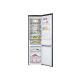 LG | Refrigerator | GBV5240CEP | Energy efficiency class C | Free standing | Combi | Height 203 cm | No Frost system | Fridge net capacity 277 L | Freezer net capacity 110 L | Display | 35 dB | Matte Black