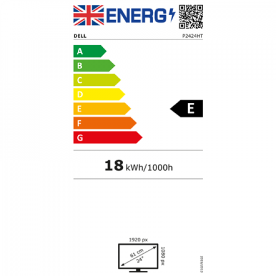 Dell | Touch Monitor | P2424HT | 24 