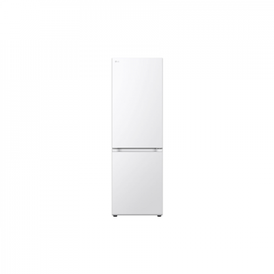 LG | Refrigerator | GBV3100DSW | Energy efficiency class D | Free standing | Combi | Height 186 cm | Fridge net capacity 234 L | Freezer net capacity 110 L | Display | 35 dB | White