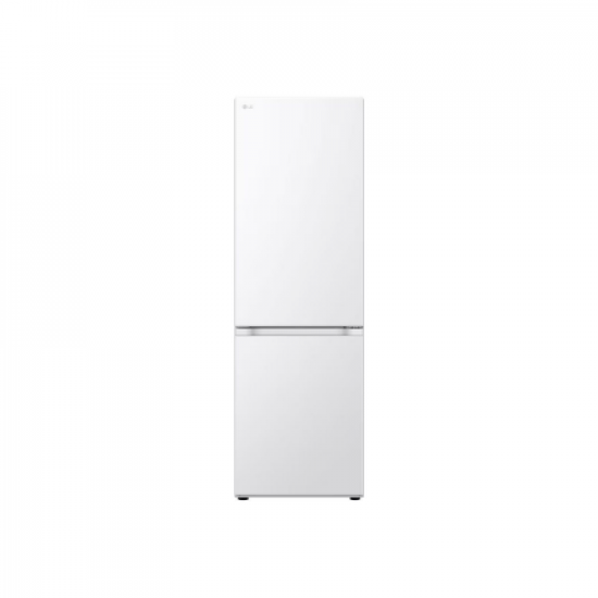 LG | Refrigerator | GBV3100DSW | Energy efficiency class D | Free standing | Combi | Height 186 cm | Fridge net capacity 234 L | Freezer net capacity 110 L | Display | 35 dB | White