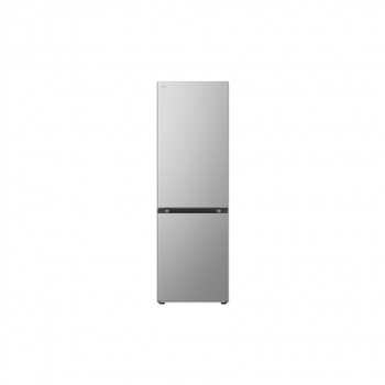 LG | Refrigerator | GBV7180CPY | Energy efficiency class C | Free standing | Combi | Height 186 cm | No Frost system | Fridge net capacity 234 L | Freezer net capacity 110 L | Display | 35 dB | Silver