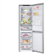 LG | Refrigerator | GBV7180CPY | Energy efficiency class C | Free standing | Combi | Height 186 cm | No Frost system | Fridge net capacity 234 L | Freezer net capacity 110 L | Display | 35 dB | Silver