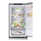 LG | Refrigerator | GBV7180CPY | Energy efficiency class C | Free standing | Combi | Height 186 cm | No Frost system | Fridge net capacity 234 L | Freezer net capacity 110 L | Display | 35 dB | Silver