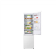 LG | Refrigerator | GBV5240DSW | Energy efficiency class D | Free standing | Combi | Height 203 cm | No Frost system | Fridge net capacity 277 L | Freezer net capacity 110 L | Display | 35 dB | White