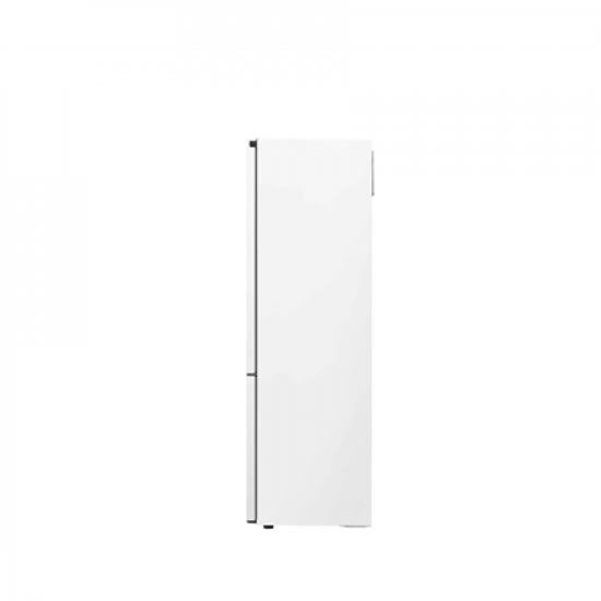 LG | Refrigerator | GBV5240DSW | Energy efficiency class D | Free standing | Combi | Height 203 cm | No Frost system | Fridge net capacity 277 L | Freezer net capacity 110 L | Display | 35 dB | White