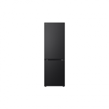 LG | Refrigerator | GBV7280CEV | Energy efficiency class C | Free standing | Combi | Height 203 cm | No Frost system | Fridge net capacity 277 L | Freezer net capacity 110 L | Display | 35 dB | Black
