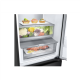 LG | Refrigerator | GBV7280CEV | Energy efficiency class C | Free standing | Combi | Height 203 cm | No Frost system | Fridge net capacity 277 L | Freezer net capacity 110 L | Display | 35 dB | Black
