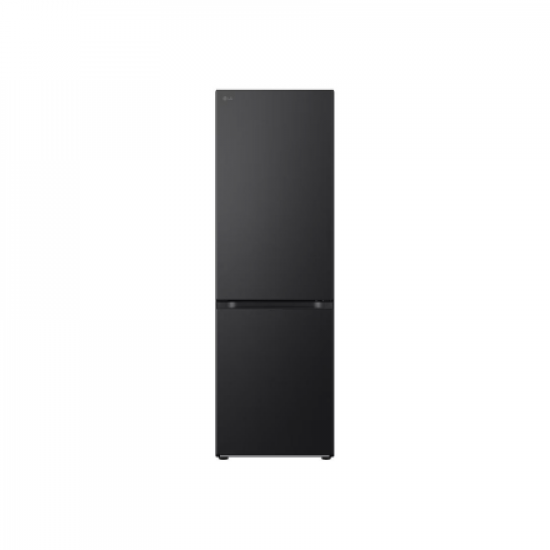 LG | Refrigerator | GBV7280CEV | Energy efficiency class C | Free standing | Combi | Height 203 cm | No Frost system | Fridge net capacity 277 L | Freezer net capacity 110 L | Display | 35 dB | Black
