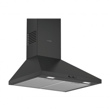 Bosch | Hood | DWP64BC60 | Wall mounted | Energy efficiency class D | Width 60 cm | 365 m³/h | Mechanical control | LED | Black
