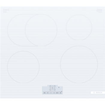 Bosch | Hob | PIF612BB1E | Induction | Number of burners/cooking zones 4 | Touch | Timer | White