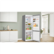 Bosch | Refrigerator | KGN497ICT | Energy efficiency class C | Free standing | Combi | Height 203 cm | No Frost system | Fridge net capacity 311 L | Freezer net capacity 129 L | Display | 35 dB | Stainless Steel