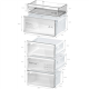 Bosch | Refrigerator | KGN392WDF Series 4 | Energy efficiency class D | Free standing | Combi | Height 203 cm | No Frost system | Fridge net capacity 260 L | Freezer net capacity 103 L | 35 dB | White