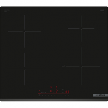 Bosch | Hob | PIE63KHC1Z | Induction | Number of burners/cooking zones 4 | Touch | Timer | Black