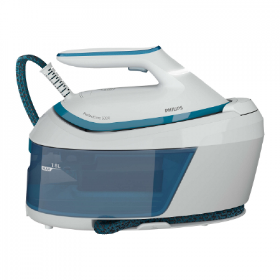 Philips | Steam Generator | PSG6022/20 PerfectCare | 2400 W | 1.8 L | 6.5 bar | Auto power off | Calc-clean function | White/Blue