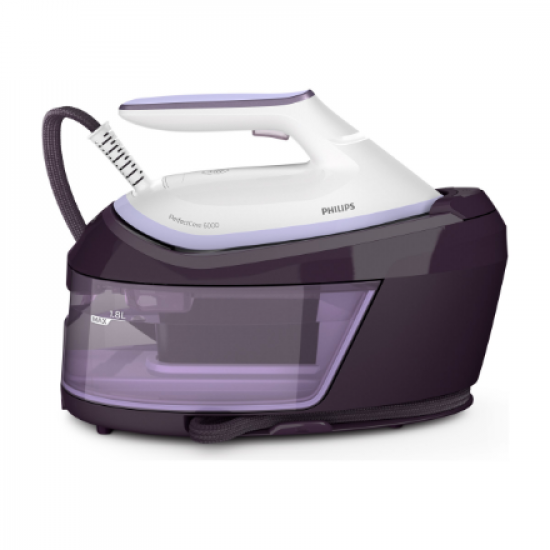 Philips | Steam Generator | PSG6024/30 | 2400 W | 1.8 L | Auto power off | Vertical steam function | Calc-clean function | Purple