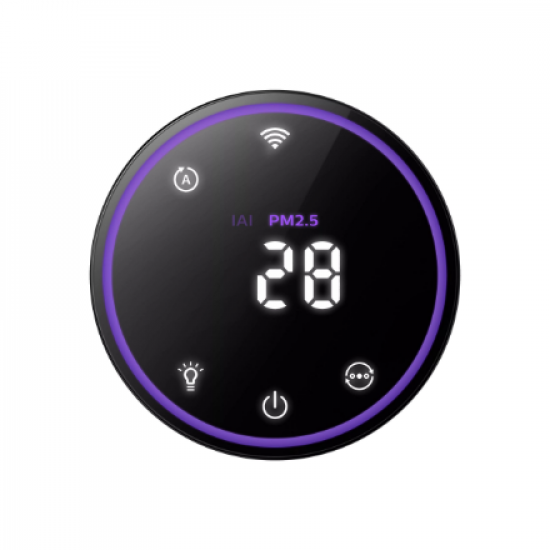 Philips | Air Purifier | AC1715/11 | Suitable for rooms up to 78 m² | 78 m³ | Black