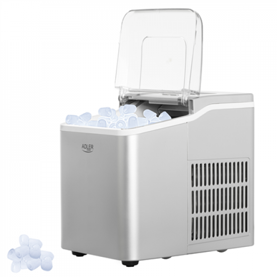 Adler | Ice Maker | AD 8086 | Power 100 W | Silver