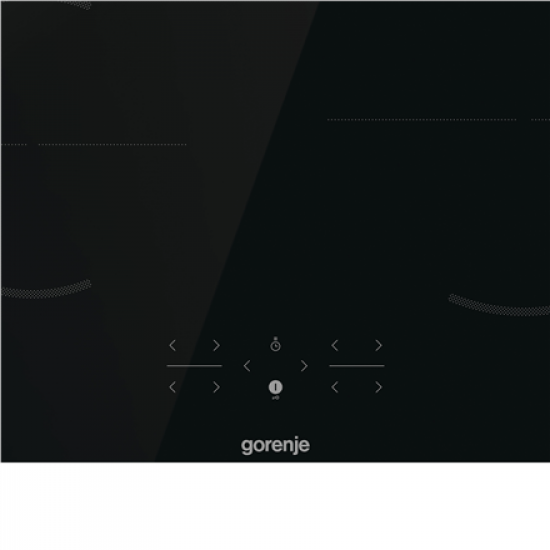 Gorenje | Hob | GI6401BSC | Induction | Number of burners/cooking zones 4 | Touch | Timer | Black